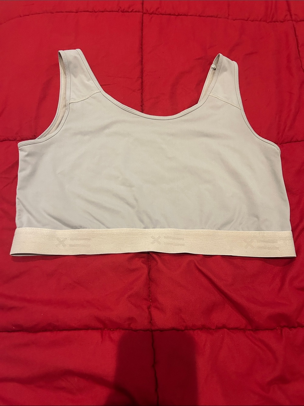 TomboyX Racerback Soft Bra Gray 2X Wireless Bralette